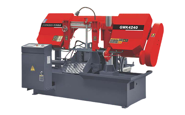 茶山镇GWK4240数控双柱卧式带锯床