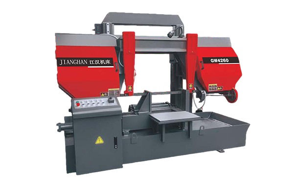 茶山镇GW4260双柱龙门卧式带锯床